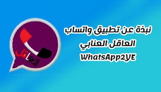 نبذة عن تطبيق واتساب العاقل العنابي WhatsApp2YE